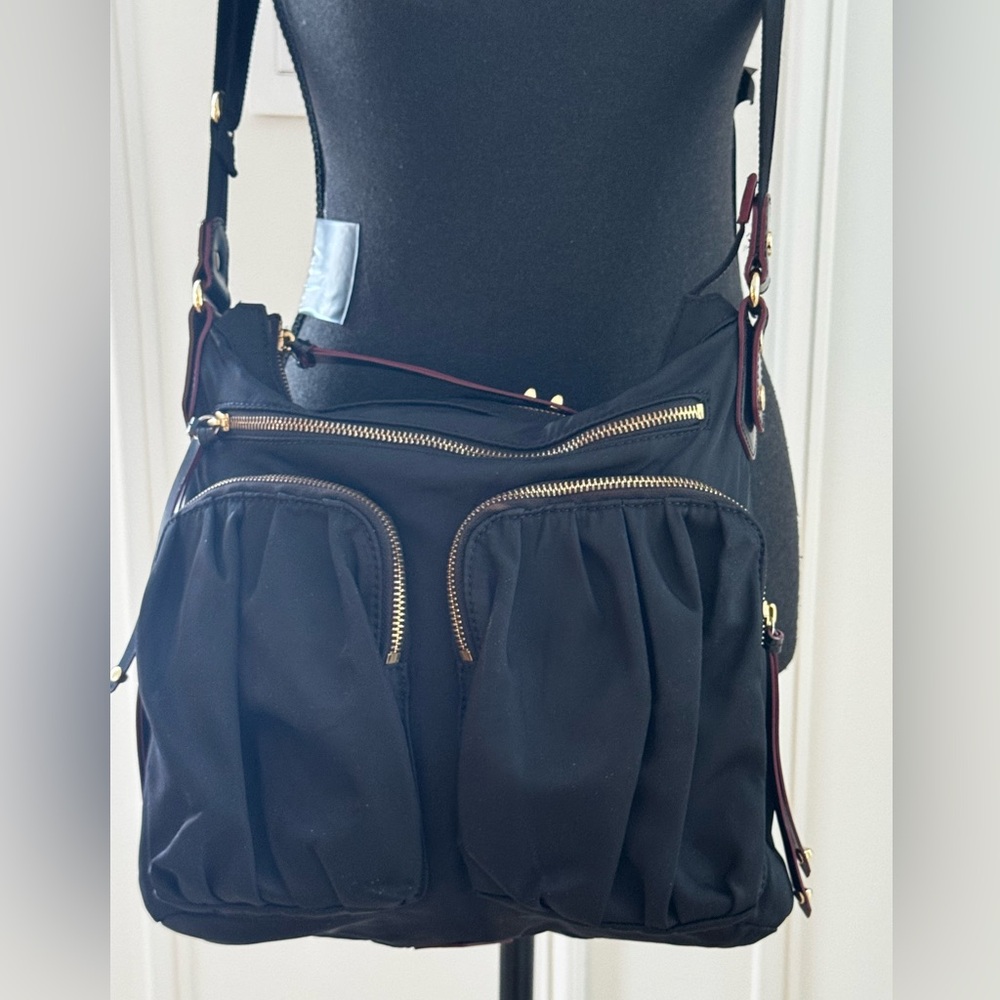 Mz Wallace Paige Black Crossbody Bag View 5